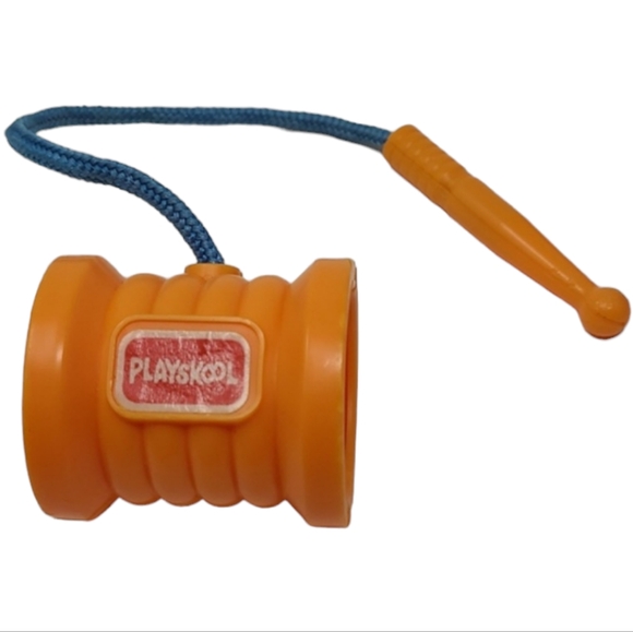 VINTAGE PLAYSKOOL THREAD SEWING BUTTON TODDLER LEARNING TOY - Picture 9 of 15